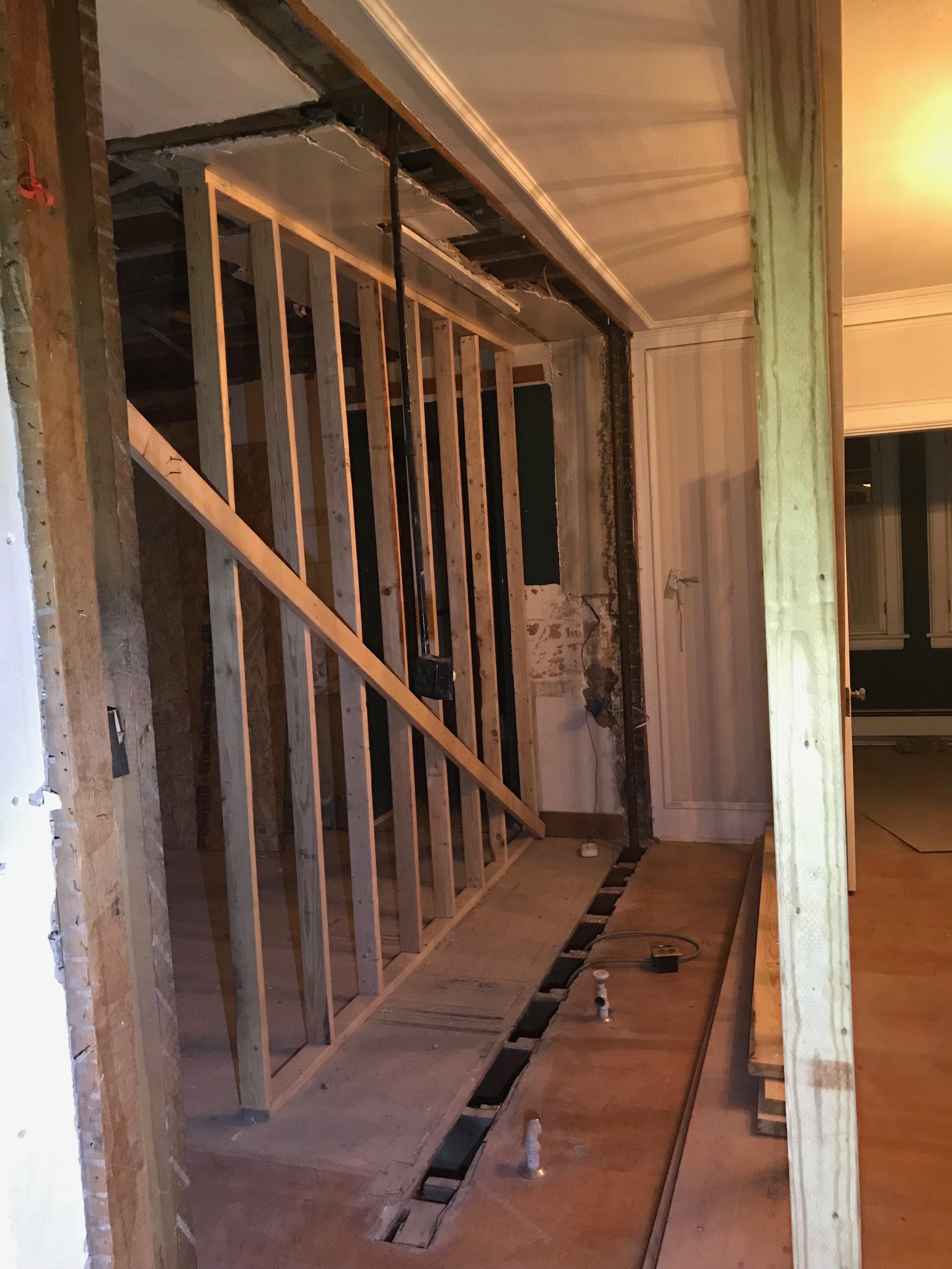 bathroom construction